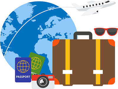 出境旅行插畫素材 用畫筆繪出多彩的旅途記憶